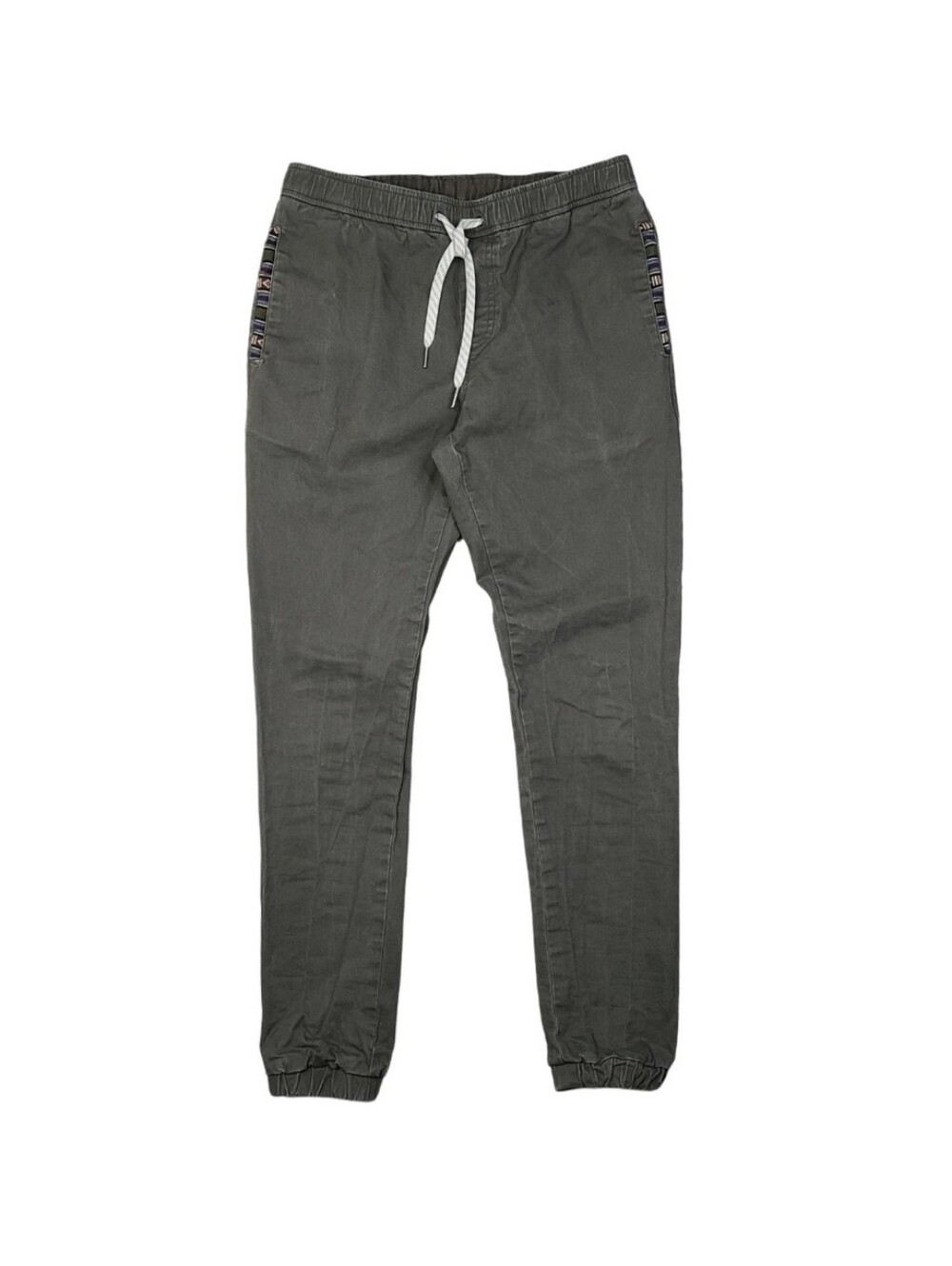 WOWIE Rambler Jogger Men's Medium Tall Olive Aztec Southwest Pockets